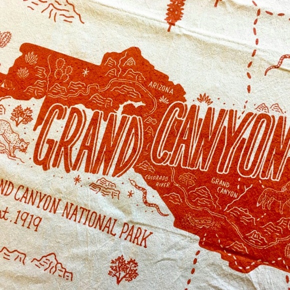 Other - NOTEWORTHY PAPER & PRESS Grand Canyon Tea Towel NWT